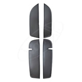 VW T5, T5.1 NEW Door Pocket Inserts, Rubber, Door Liner Double Passenger (Dark Grey)