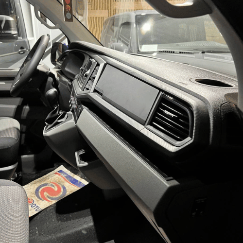Nuevo para VW Transporter T6.1 Furgoneta, Campervan, OEM Texturizado - Tapa Magnética de la Guantera