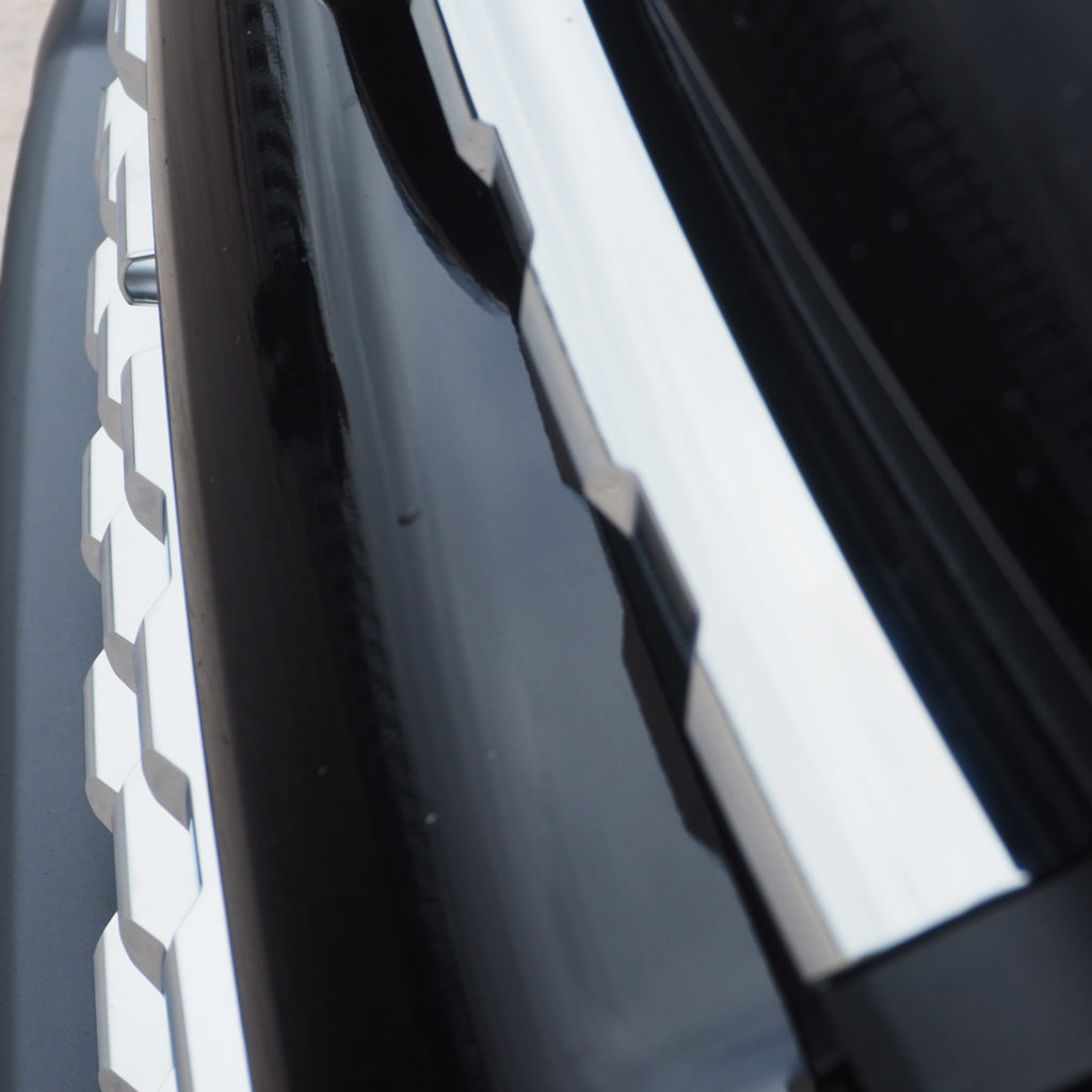 Ford Transit Custom Griglia anteriore Finiture cromate lucide Stile anteriore (7 pezzi) 2012-2018 MK1