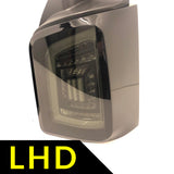 VW T5, T5.1 Gerookte achterklep LHD Achterlichten Witte balken LED Linksgestuurde bestelwagen alleen MK3