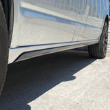 VW T6.1 Transporter SWB ABS Side Skirts Painted In Reflex Silver