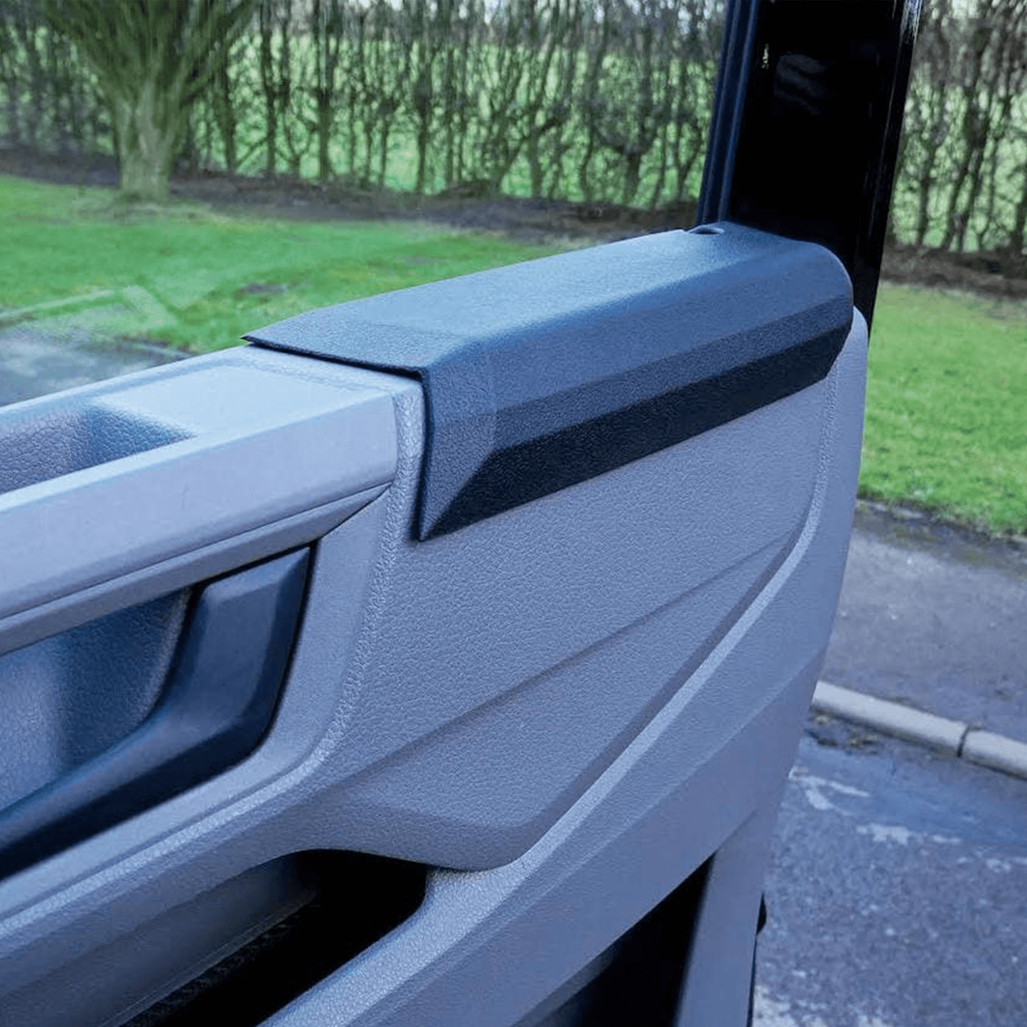 VW Crafter New Shape Transporter Door Card Bracciolo in schiuma PU camper regalo ideale, ultimo prodotto