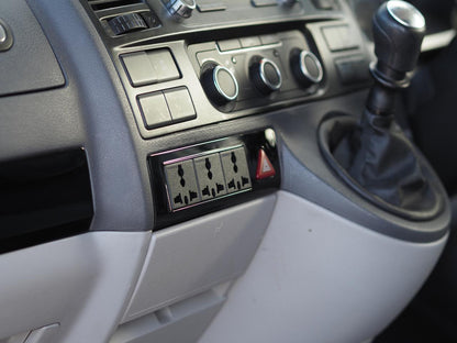 Kit completo de estilo para el interior del salpicadero del VW T5.1 Transporter (SOLO para conducción en el lado derecho, RHD)