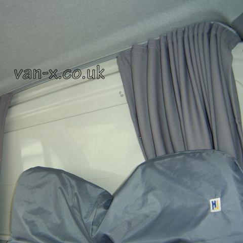 MAN TGE / New Crafter Maxi-Cab scheidingsgordijnkit Camperconversie