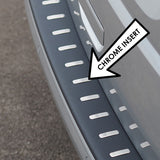 Protector de parachoques trasero para VW T5 y T5.1 con película de fibra de carbono