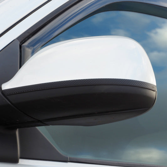 VW T6 Transporter - Molduras de Espejo Retrovisor en Acero Inoxidable con Película de Carbono