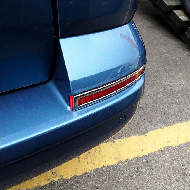 Tailgate Bumper Reflector Trims For VW T6 Transporter