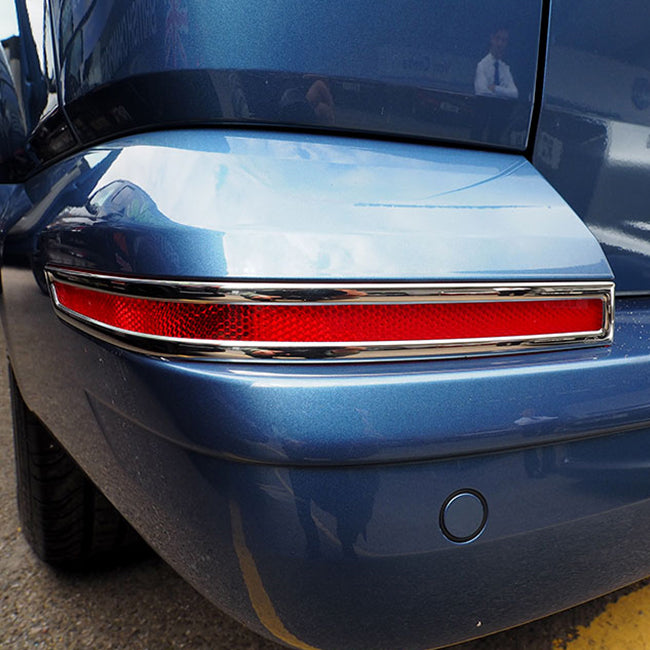 Tailgate Bumper Reflector Trims For VW T6 Transporter