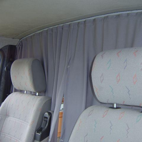For VW Crafter Cab Divider Curtain Kit