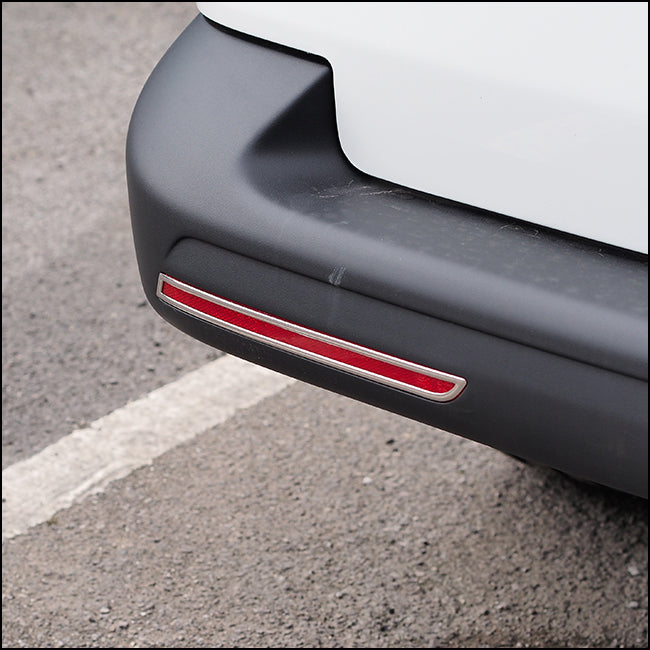 Barndoor achterbumperreflectorversieringen voor VW T6 Transporter (cadeau-idee)