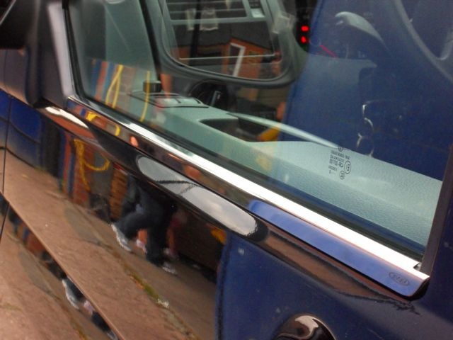 Window Sill Covers for VW T6 Transporter Range Stainless Steel -8133